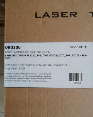 toner per stampante samsung