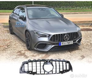GRIGLIA MERCEDES CLA C118 19-23 LOOK AMG NERO LUCI