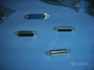 Connettori tipo D 25 Pin e calotte