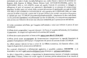Cessione d'azienda