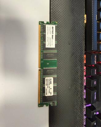 1GB RAM DDR PC3200 Buffalo 400MHz CL3 Retrocomputi