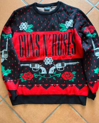 Maglione Natale Jumper|GUNS N'ROSES - taglia L
