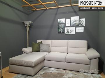 DIVANO Mod.GRACE CON PENISOLA CHAISE LONGUE