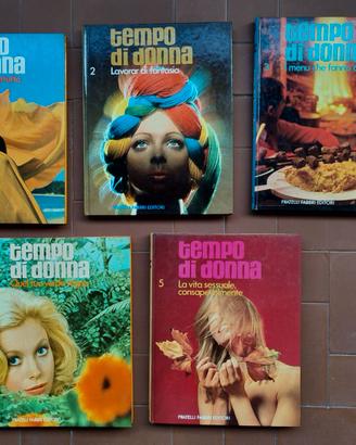 TEMPO DI DONNA Fabbri 1971 completa 10 vol vintage