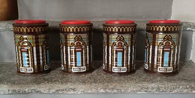 Contenitori da caffè vintage 