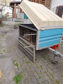 Rimorchio trasporto cani