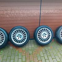 Ruote con cerchioni originali alfa romeo 159