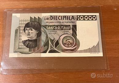 Banconota 10000 lire anni 80