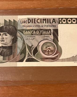 Banconota 10000 lire anni 80