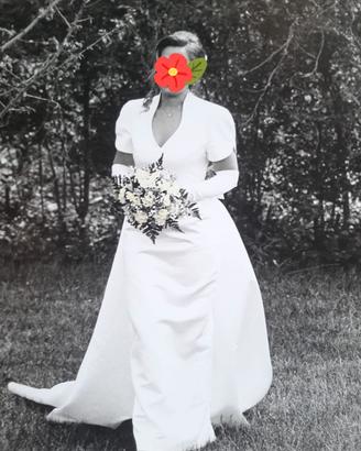 Abito sposa in seta tg44/46