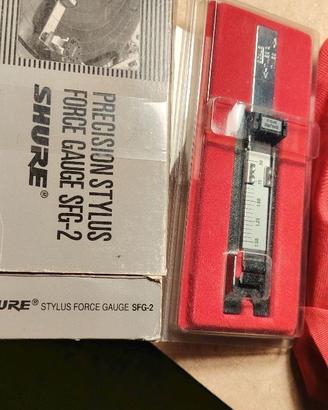 bilancia shure x testine  portatest audiotec varie