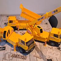 set giochi veicoli stradali camion ruspe