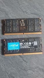KIT RAM 96GB CRUCIAL DDR5-5600 SODIMM (2x48GB) CT4