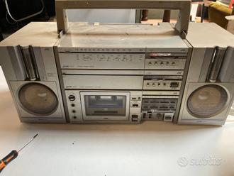 JVC pc-5 boombox radiostereo portatile  			