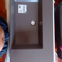 Lavabo Azzurra made in Italy tortora