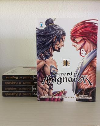 Manga record of Ragnarok vol. 1-5 ita