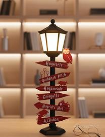 Lampada Segnaletica Harry Potter 3D