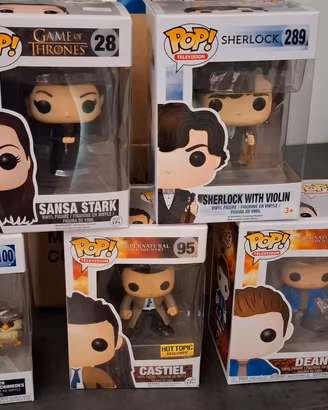 Lotto 4 FunkoPop vendibili insieme o separatamente
