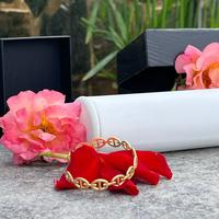 Bracccialetto Motivo catena Donna colore oro