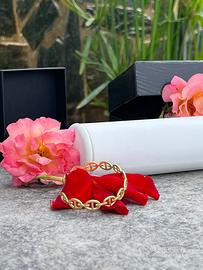 Bracccialetto Motivo catena Donna colore oro