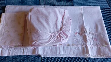 Set di biancheria da letto per passeggino.