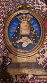 Antica edicola con Madonna