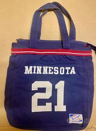 Borsa Converse blu stile sportivo
