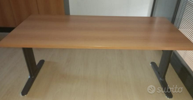 scrivania marrone 180x80