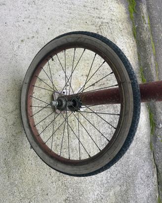 Ruota posteriore bicicletta