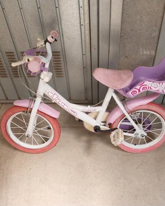 bici bimba 14 pollici DINO