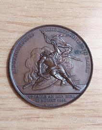 Rara medaglia 1844 Svizzera Basilea Tiri federali 