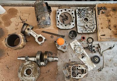 motore lombardini motozappa 6 LD400 + cambio PASBO