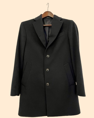 Cappotto in lana e cashmere da uomo taglia 46