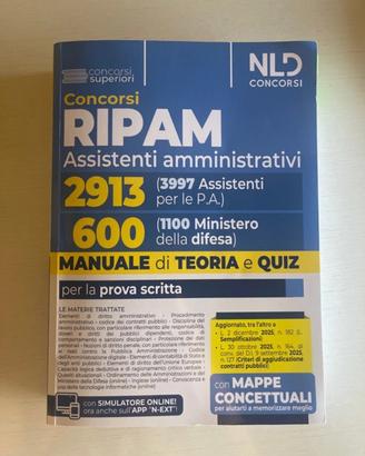 Libro concorso Ripam assistenti amministrativi