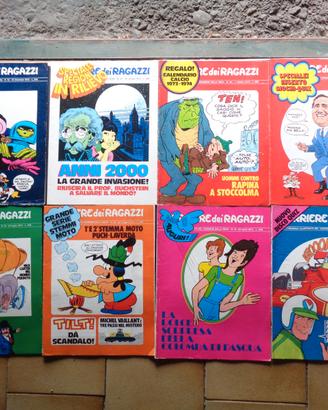 CORRIERE DEI RAGAZZI 1973-8 pezzi [F]