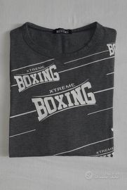 Xtreme Boxing T-shirt da uomo a maniche lunghe