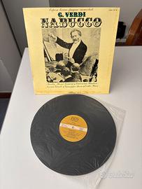 Disco vinile Verdi Nabucco