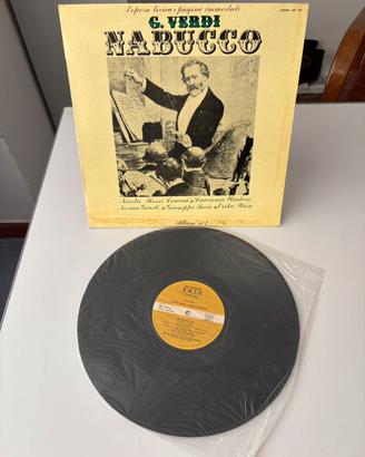 Disco vinile Verdi Nabucco
