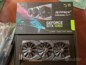 Scheda video Asus Rog Strix GTX 1060 6GB