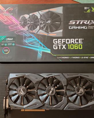 Scheda video Asus Rog Strix GTX 1060 6GB