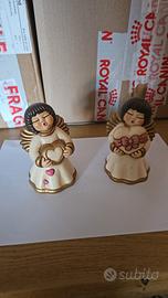 Coppia Angeli THUN in ceramica 