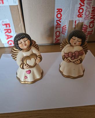 Coppia Angeli THUN in ceramica 