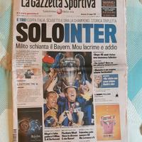 GAZZETTA DELLO SPORT DEL 23 maggio 2010 “SOLO INTE