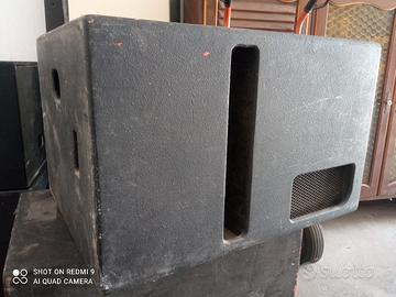 coppia nexo ls500 subwoofer 15" senza woofer