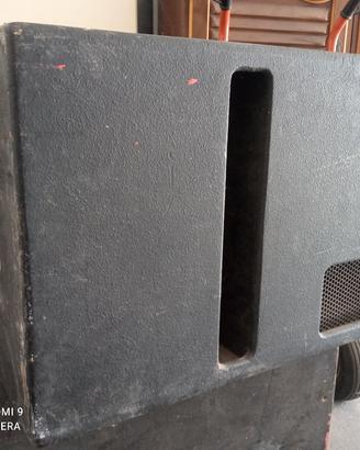 coppia nexo ls500 subwoofer 15" senza woofer