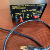Alimentatore da banco stabilizzato 5 Amp