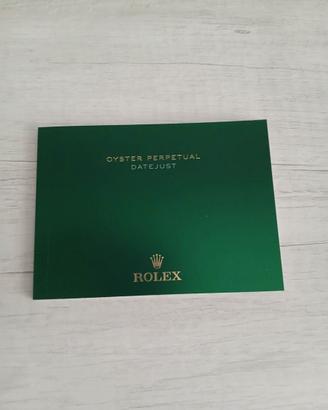 Rolex Datejust Manuale istruzioni