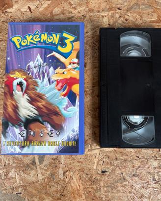 Pokémon 3 Entei L'Avventura Arriva Dagli Unown VHS