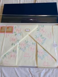 lenzuola con federe artigianato fiorentino 