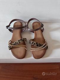Sandalini bassi animalier